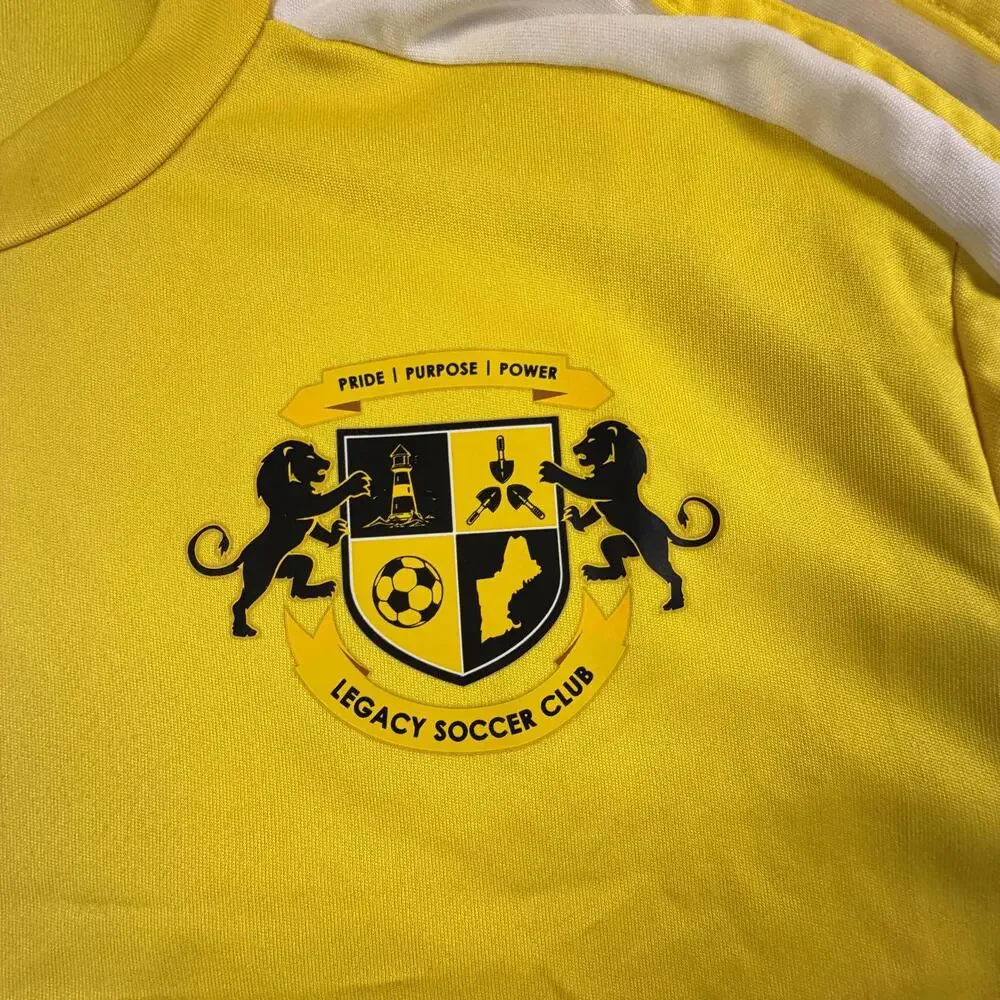 Adidas‎ Yellow Soccer Number 36Jersey Size XS #1468